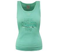 Champion Women's Heritage Fit Graphic Logo Sleeveless Vest in Green | Size: Large Champion Green L