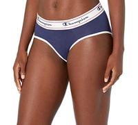 Champion Women's Heritage Hipster Underwear, Stretch Cotton Panties (Retired Colors), Imperial Indigo, L