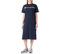 Champion Women's Legacy American Classics Big Logo Oversized Dress, Navy Blue, M