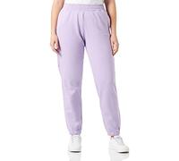 Champion Women's Legacy American Classics Fleece High Waist Relaxed Elastic Cuff Sweatpants, Lavanda, M