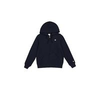 Champion Women's Legacy Basics W-Light Powerblend Fleece Full-Zip Hooded Sweatshirt, Dark Blue, M