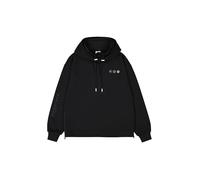 Champion Women's Legacy C-tech W (117515) -Tcv Stretch Poly-Cotton Interlock Hooded Sweatshirt, Black (KK001), M