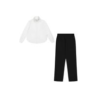 Champion Women's Legacy Script Shop Easy W (117523) -Soft Compact Powerblend Fleece High-Neck Tracksuit, Pink (WW003), L