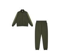Champion Women's Legacy Script Shop W (117520) -Soft Compact Powerblend Fleece High-Neck Tracksuit, Green (GS508), XL