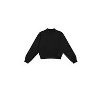 Champion Women's Legacy Vintage Wash W (117637) -Nano-Fleece High-Neck Sweatshirt, Black (KK001), S
