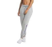 Champion Women's, Powerblend, Fleece Joggers, Comfortable Pants, 29" (Plus, Oxford Gray Script, XL