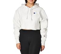 Champion Women's Reverse Weave Hooded Sweatshirt, Gfs Silver Grey, S