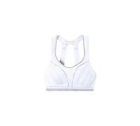 Shock Absorber Ultimate Run Womens Sports Bra White Seamless Padded Running