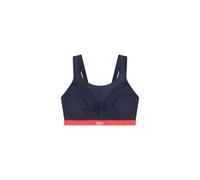 Champion Womens Shock Absorber Sn109 Active D+ Classic Sports Bra, Dark Blue/Red, 36FF UK