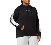 Champion Women's Sport Tape Hooded sweatshirt, Nero, S