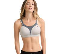 Champion Women's Spot Comfort Full Support Sports Bra, Oxford Heather/Medium Gray, 42C UK