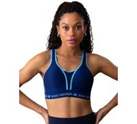 Champion Women's W-Shock Absorber Ultimate Run Bra Padded Sports, Blue (BS567), 32E