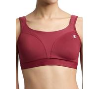 Champion Womens Women's Sports Bra, High-Impact, Maximum Support, Breathable, Moisture Wicking, Pomegranate, 40/DD