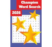 Champion Word Search Puzzles Book: Word Search with Easy to Read Print about random words, strange words and More - 6x9 inches, 110pages - 50+ Puzzles..... Gift for Vacations, Holidays and free times