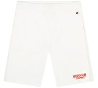 Champion X Stranger Things Shorts Bermuda, White, M