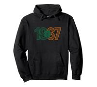 Champions 1967 with a Celtic Pullover Hoodie, Adult Unisex, Black, Medium