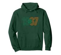 Champions 1967 with a Celtic Pullover Hoodie, Adult Unisex, Dark Green, Medium