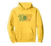 Champions 1967 with a Celtic Pullover Hoodie, Adult Unisex, Lemon Yellow, Small