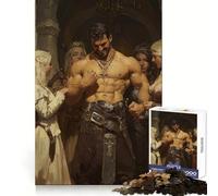 Champion's Devotion 1000 Piece Jigsaw Puzzle for Adults Sharp Recall Mind Calming Fun Uniform Cut Xmas Gift (38x26cm)