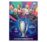 Champions League Stickers 25/26 - Hardcover Album (a 76 page album plus 18 stickers)