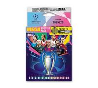 Champions League Stickers 25/26 - Mega Booster Pack (Contains 67 Stickers).
