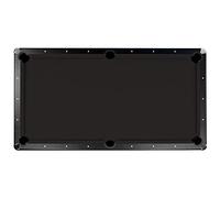 Championship Saturn II Billiards Cloth Pool Table Felt, Black, 7-Feet