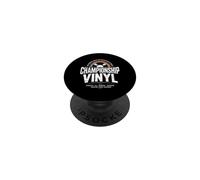 Championship Vinyl Record Retro Music Lover Fan PopSockets Adhesive PopGrip