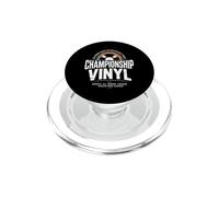 Championship Vinyl Record Retro Music Lover Fan PopSockets PopGrip for MagSafe