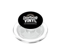 Championship Vinyl Record Retro Music Lover Fan PopSockets PopGrip for MagSafe