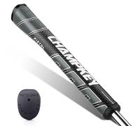 CHAMPKEY CT2 Pistol Golf Putter Grip | Lightweight and Comfortable Golf Grips | Advanced Texture Control and High Feedback Golf Putter Grips (Grey(Standard))