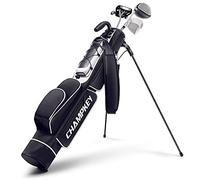 CHAMPKEY Lightweight Golf Stand Bag | Professional Pitch Golf Bag Ideal for The Driving Range, Par 3 and Executive Courses