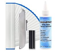 CHAMPKEY Premium Grip Repair Kits for Regripping Golf Clubs | Come with Hook Knife, 15 Professional Tapes, Golf Solvent and Rubber Vise Clamp