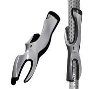 CHAMPKEY Professional Golf Trainer - Perfect Golf Training Aid for Proper Hand Positioning and Grip - Suitable for Right Handed Golfers (Grey, Standard)