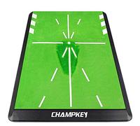 CHAMPKEY Tracker-PRO Impact Golf Hitting Mat | Analysis Swing Path and Correct Hitting Posture Golf Practice Mat | Advanced Guide and Rubber Backing Golf Training Mat (12.8" x 16.8")
