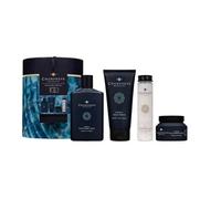 Champney Face & Body Care Gift Set - Spa Inspired Skincare & Body Wash Collection - Energise Hair & Body Wash, Face Wash, Moisturiser & Relax Bath Salts - Vegan & Cruelty-Free - Luxury Self Care Kit