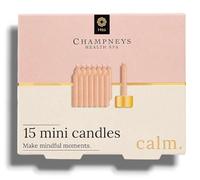 Champney Health Spa | Mini Candles Set - 15 Pieces | Calm Collection for Mindful Moments - 20 Minute Mindfulness Candles | [Imperfect Box]