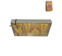 Champneys-London Citrus Blush Gift Set, 4-Piece Bath Collection, Shower Gel, Body Scrub, Body Butter, Body Lotion, 50ml Each