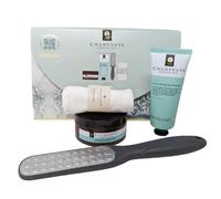 Champneys Pampering Pedicure Gift Set - Beauty 4pcs Foot Treatments Hamper Kit for Womens, Stocking Fillers, Gifts for Mum, Secret Santa Gifts with Topline Thank You Card.