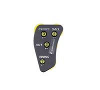 Champro A042P Umpire Indicator with 4 Optic Yellow Dials (Black)