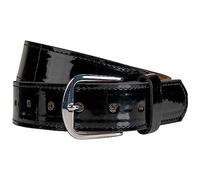 Champro Adult Patent Leather Baseball Belt - Black - Large