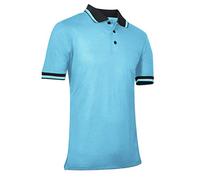 Champro Baseball/Softball Umpire Polo Shirt - Polyester, Adult X-Large, Light Blue