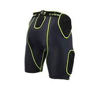 CHAMPRO boys 5-Pad Youth Football Bull Rush 5 Pad Girdle, Black, X-Large US
