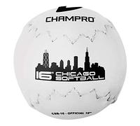 Champro Chicago Softball (White, 16-Inch)