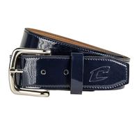 CHAMPRO Classic Patent Belt, X-Large, Navy