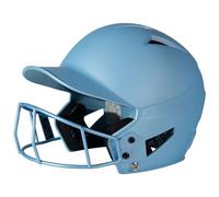 CHAMPRO HX Rise Fastpitch Batting Helmet with Face Mask, Medium, Light Blue