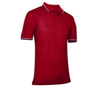 Champro Kate and Laurel Men's Short Umpire Polo Shirt Red