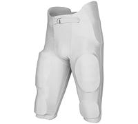 Champro Men's Bootleg 2 Adult Integrated Football Pants with Built-in Pads White
