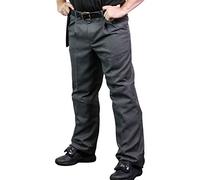 Champro Men's Bpr2agr34 The Field Polyester Baseball Umpire Pant, Grey, 34