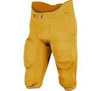 Champro Men's Terminator 2 Integrated Adult Football Pants with Built-in Pads Gold