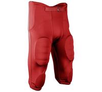 CHAMPRO Men's Terminator 3 Integrated Football Pants, Scarlet, Medium
